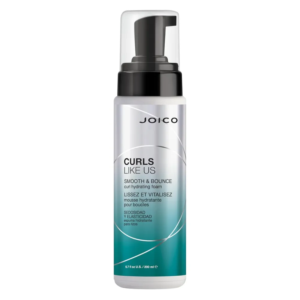 Joico Curls Like Us Smooth and Bounce Curl Espuma Hidratante 200ml